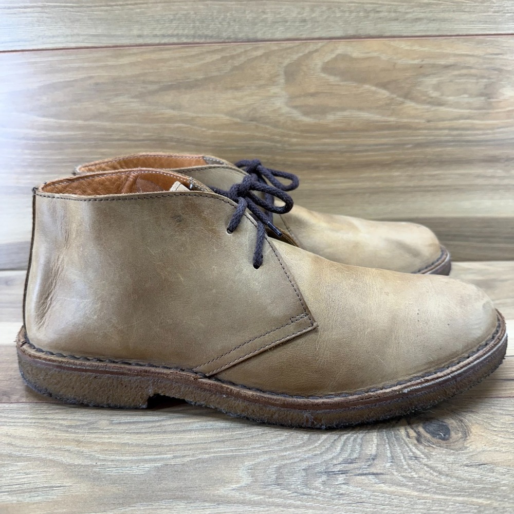 Astorflex Desert Chukka Boot Mens 10 EU 43 Tan Nubuck Leather Old Money Casual